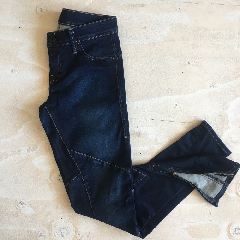 Sinclair Patchwork Skinny Jeans - image 1